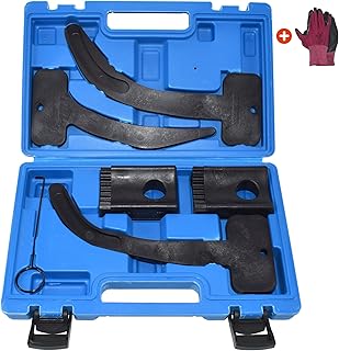 Yuesstloo Camshaft Phaser Timing Chain Lock Tool Kit, Replace 10200A, 10202A, 10369A Compatible with VW Chrysler Jeep Dodge Grand Cherokee Wrangler 3.6L Engine, with Case and Gloves