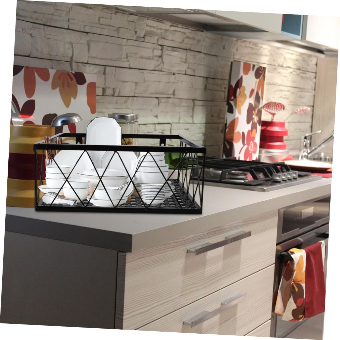 1pc Flowerpot Hanging Rack Plant Pot Stand Railing Planter Kitchen Shelf Balcony Storage