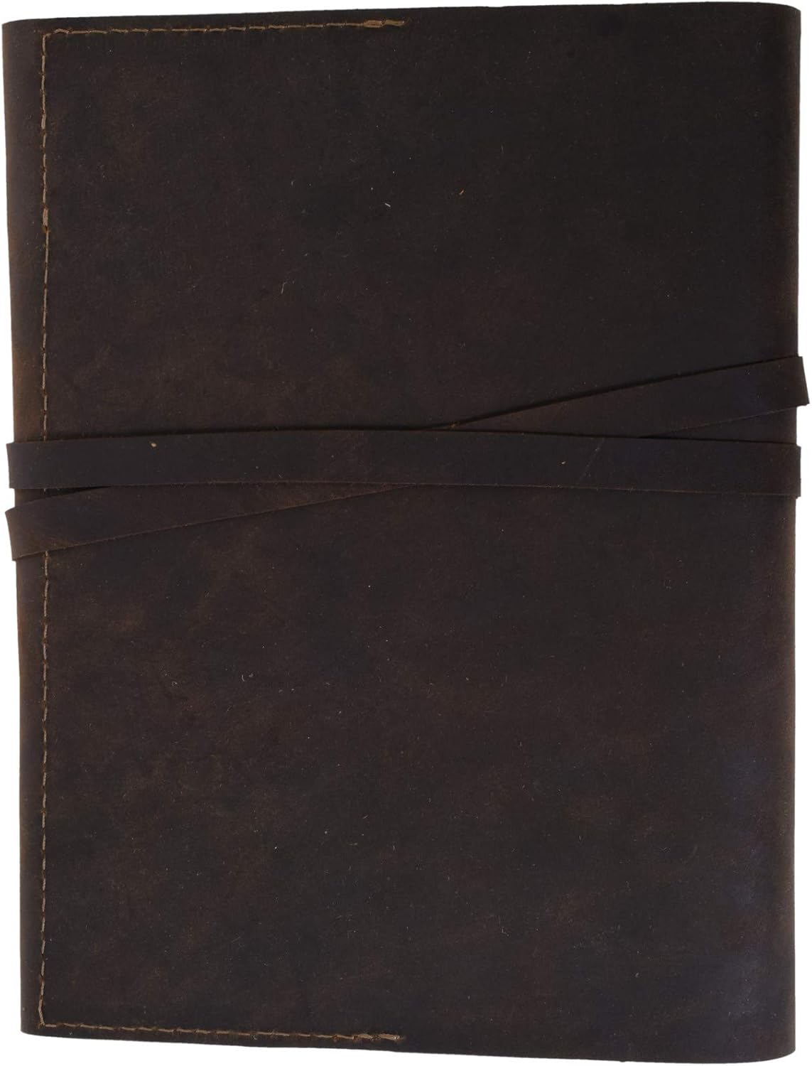 Rustic Vintage Leather Journal Writing Notebook Antique Handmade Leather Bound Daily Notepad for Men & Women Unlined Paper Perfect for Gift for Art Sketch Book Travel Diary & Notebooks to Write in (8 x 6 Inches)