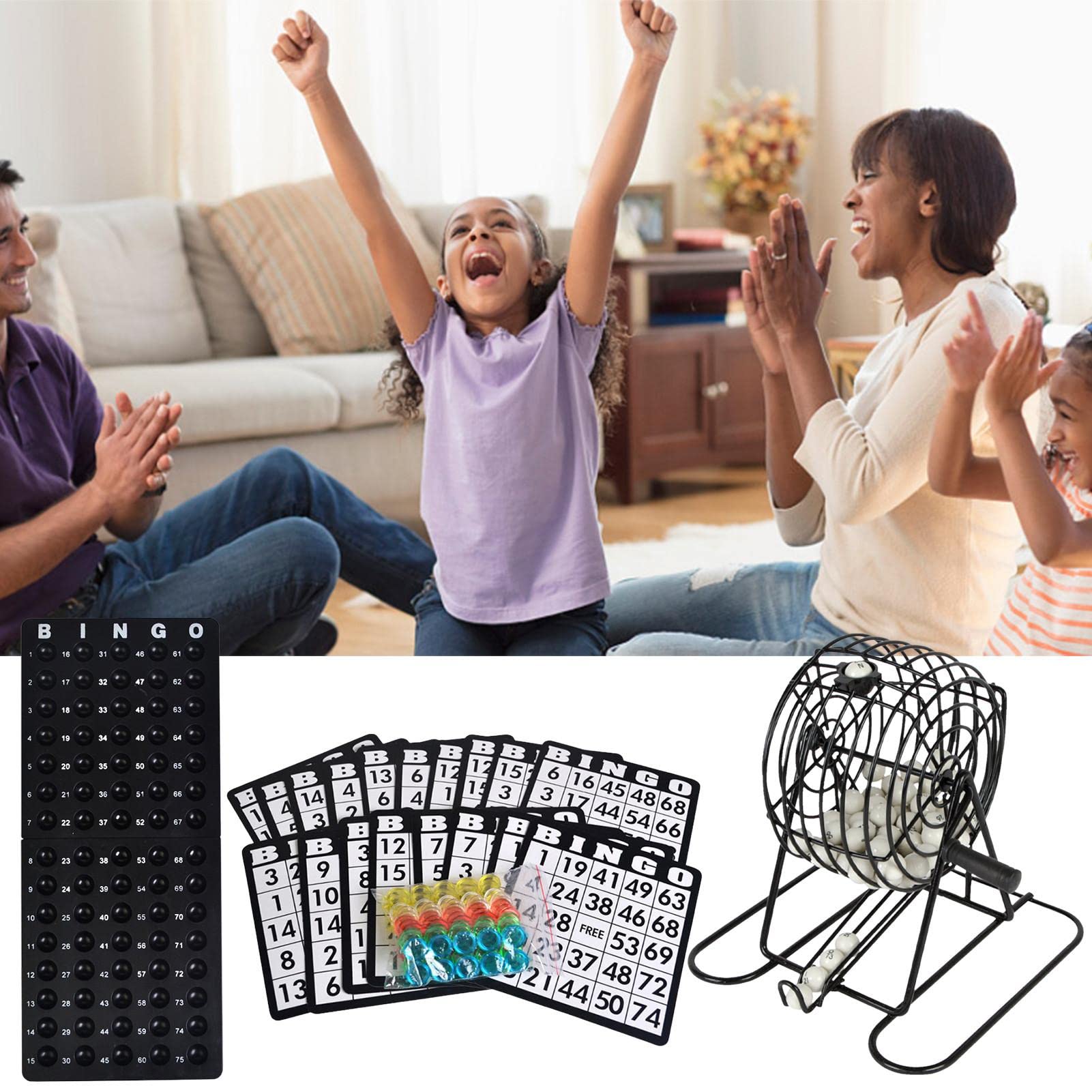ビンゴセット ビンゴゲームセット ポータブルビンゴ Bingo Game Set おもちゃ 玩具