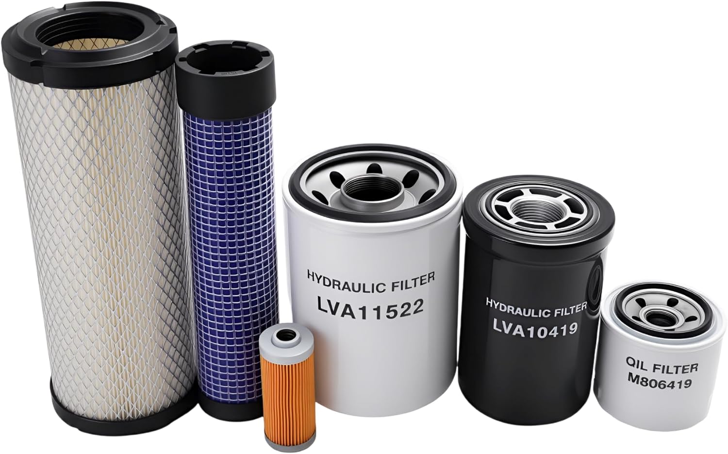 Maintenance Filter Kit fit for John Deere 4210 4310 4410 Compact Utility Tractor OE#M806419, LVA10419, LVA11522, M801101, M131802, M131803