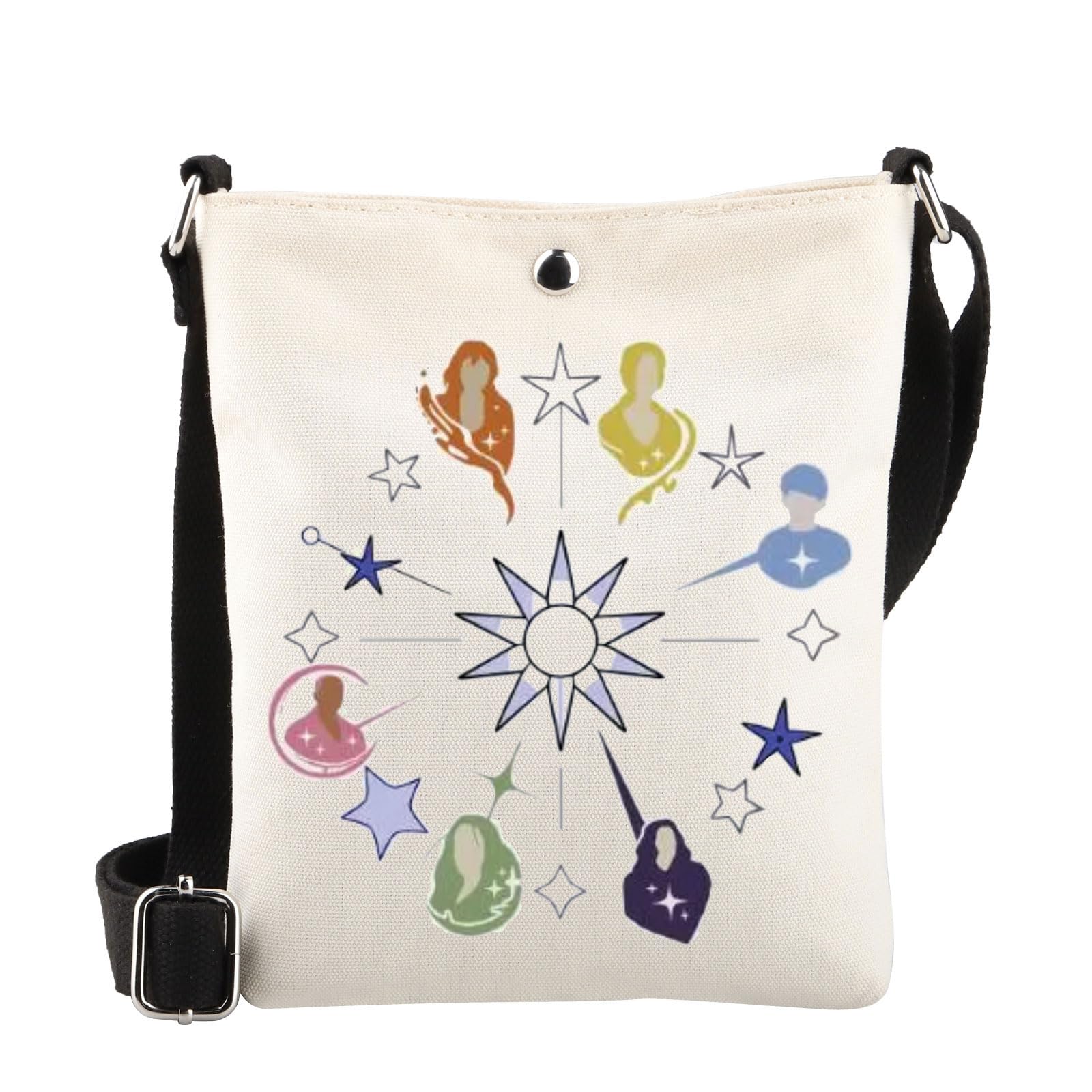 MYSOMY Down The Witch Road Gift Agatha All Along Crossbody Bag Agatha Harkness Fans Shoulder Bag Witch Coven Gift (Witches CB)