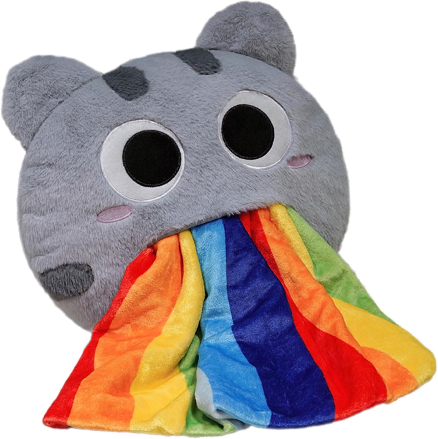Foldable Cats Pillow with Detachable Corals Fleece Blanket Space Saving Designs Corals Fleece Blanket Pillow