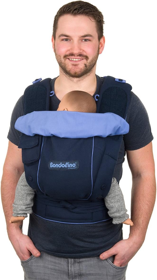 Hoppediz® BONDOLINO® Classic marine/light blue - Baby Carrier