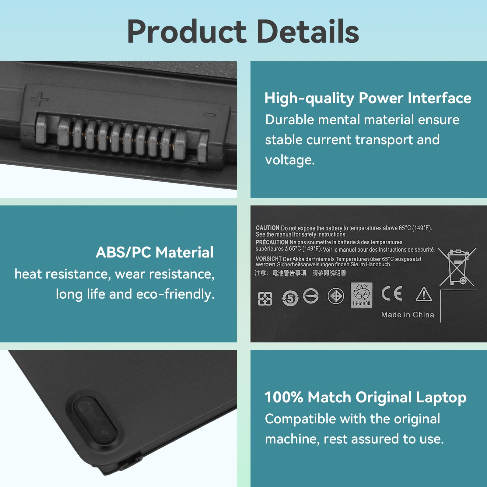 Akku WD52H GVD76 Für Dell Latitude E7240 E7250