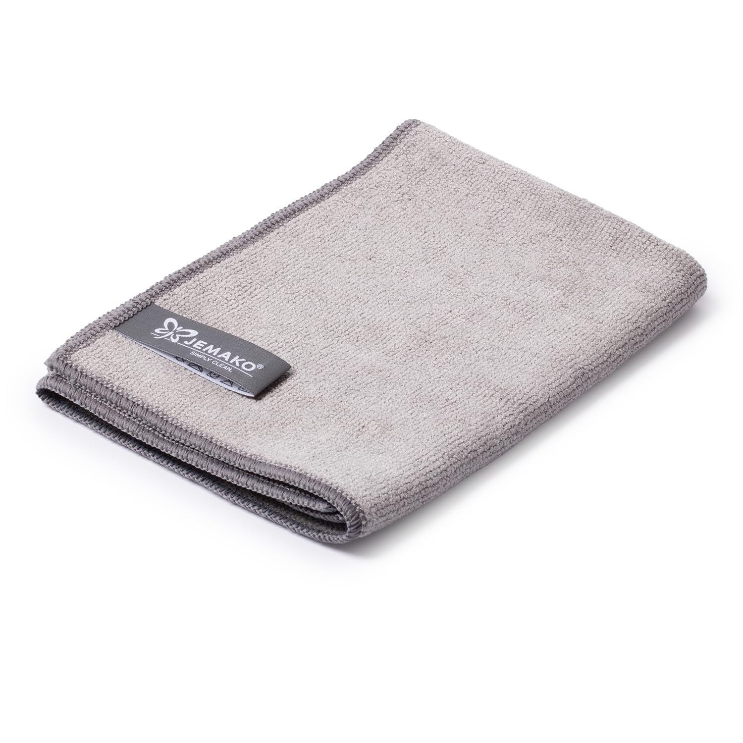 Jemako Juego de paños para ventanas, color gris, para limpieza de ventanas sin rayas