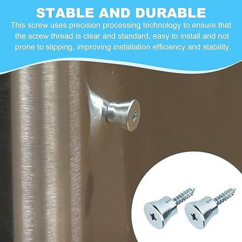 Miniatura 3 de Para OEM Whirlpool Refrigerador Manija de Puerta Tornillo de Montaje WPW10661886