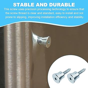 Amazon.com: Niahm WPW10661886 Refrigerator Door Screw for