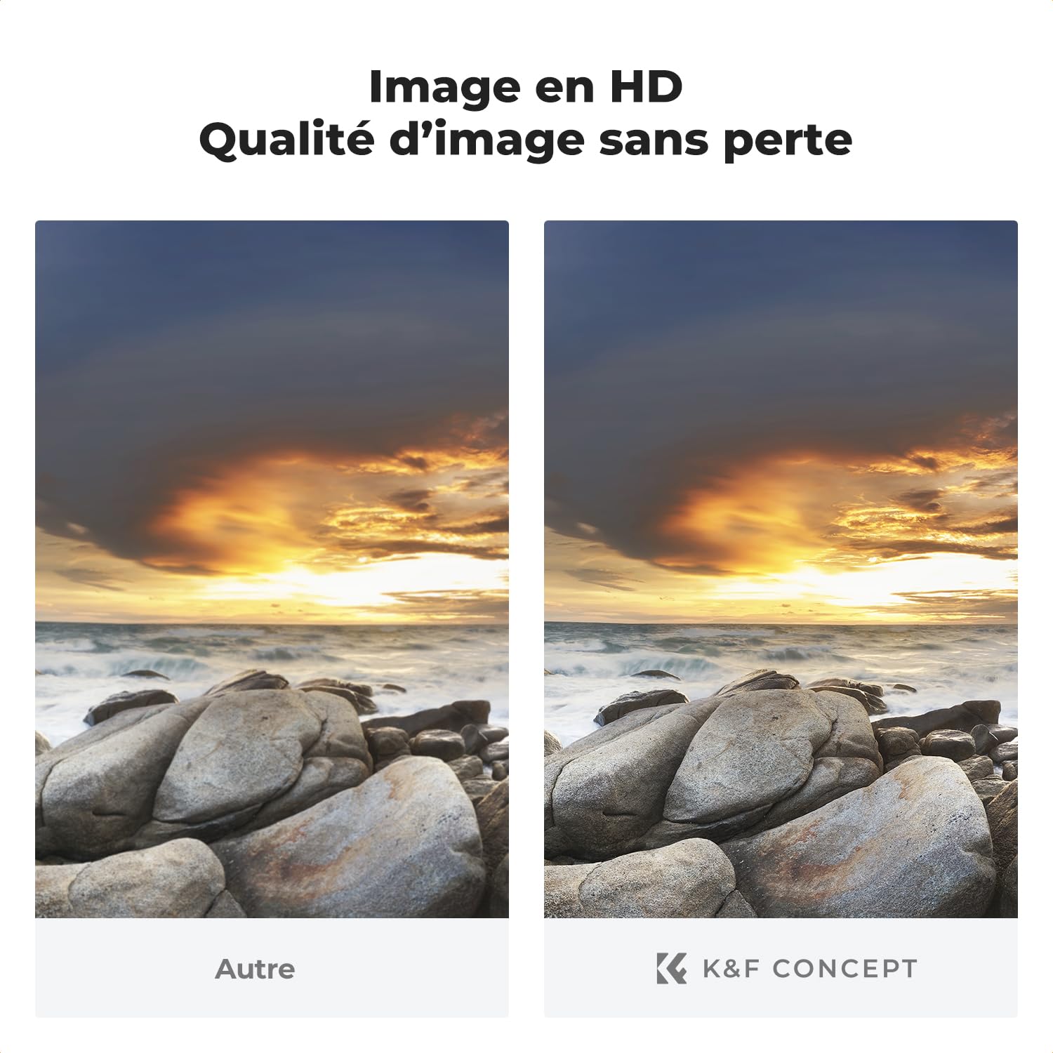 K&F Concept Filtre 77mm gnd8 Soft Circulaire 0.9 3 Stops | HD,Nano-revêtement de 28 Couches,Étanche,Verre optique,Résistant à l’huile et aux rayure,Cadre CNC Antidérapant,Nano-X,FN719