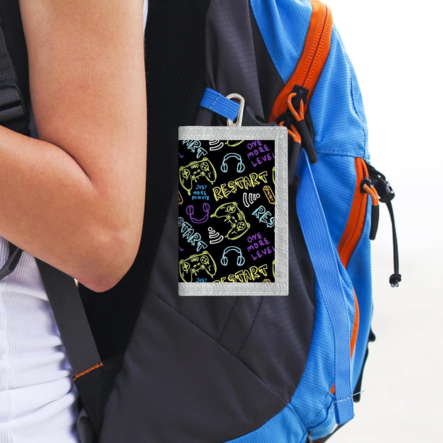 Leyeve Cool Gaming Wallet, Trifold Boys Wallets for Kids 6-8 Ages image 5