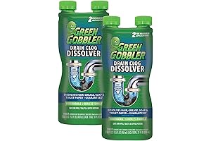 Green Gobbler Liquid Hair Drain Clog Remover