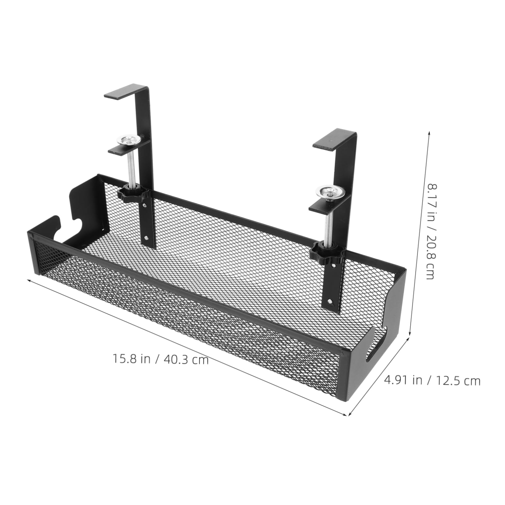 Mipcase Caja Organizadora De Cables para Pc Organizador De Escritorio Sujetacables para Debajo del Escritorio