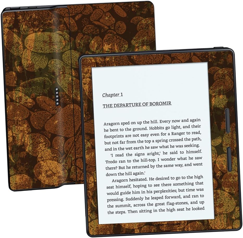 MightySkins Skin Compatible with Amazon Kindle Oasis 6" (8th Gen) - River Stones | Protective, Durable, and Unique Vinyl Decal wrap Cover | Easy to Apply, Remove, and Change Styles | Made in The USA