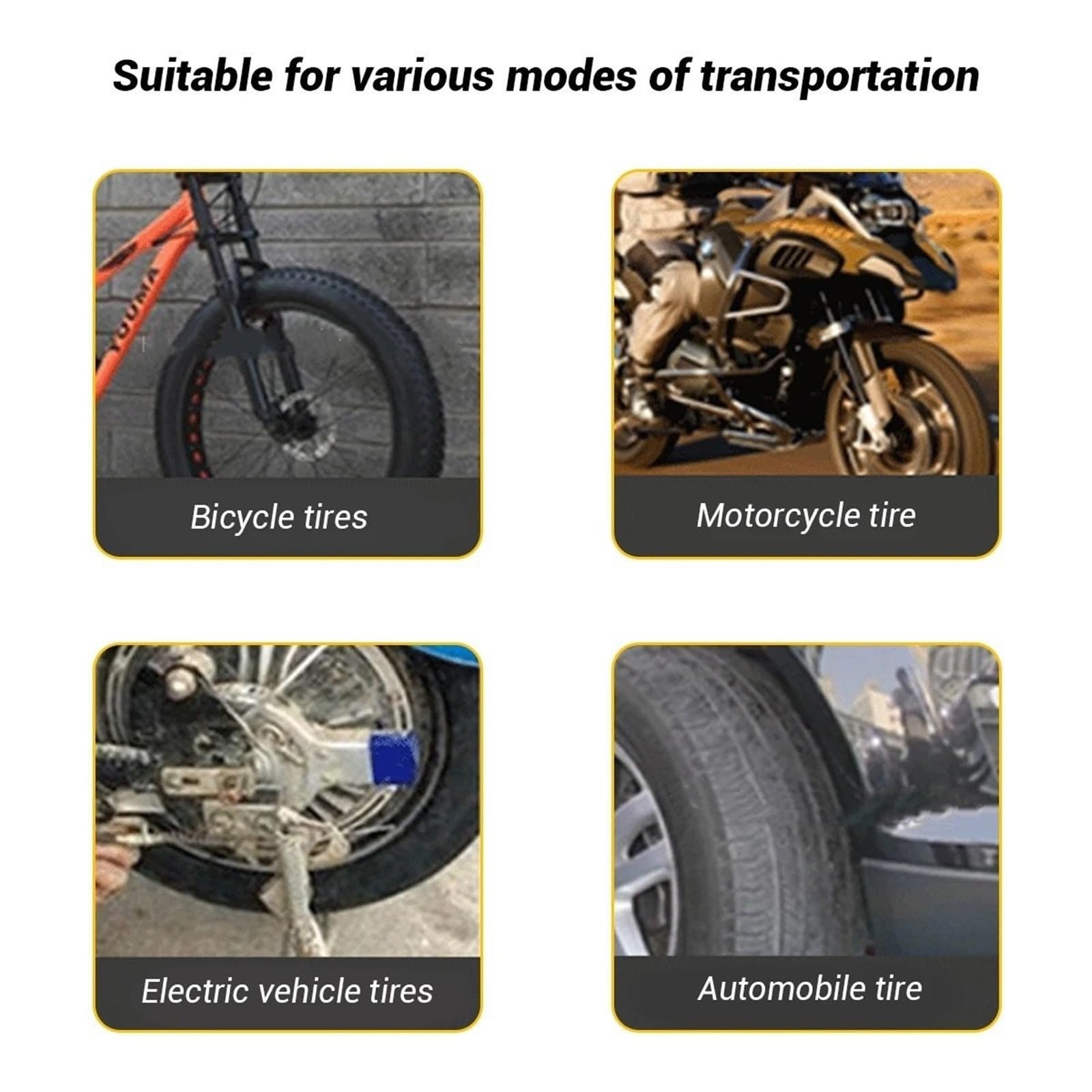 Narzędzia do zmiany opon, łyżki do naprawy opon motocyklowych, zestaw 30 cm, łyżki do rowerów, ochraniacze felg Autotrimgereedschap(7 piece)