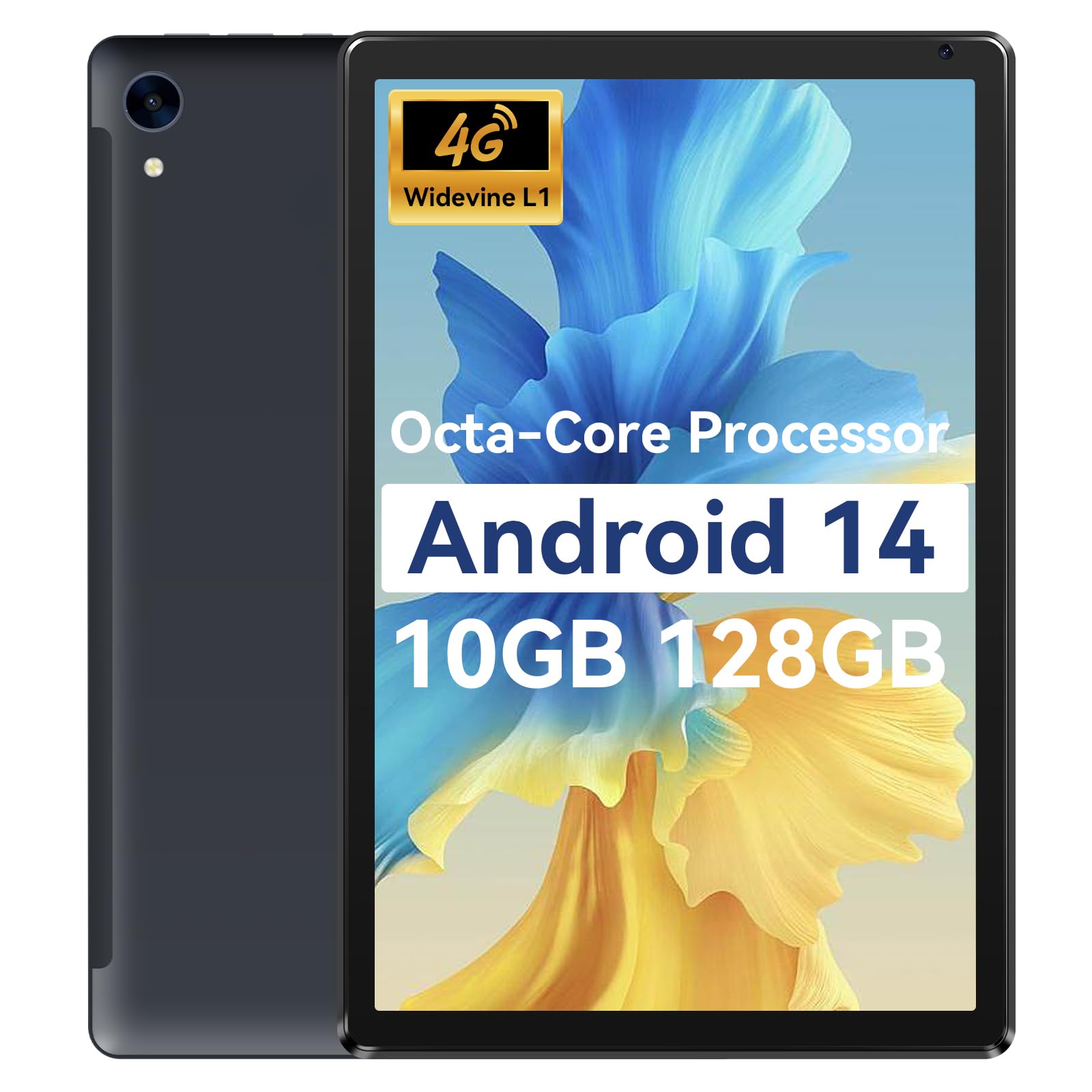 Amazon.com : Android 14 Tablet, Octa-Core 10 Inch, 10(4+6)RAM+