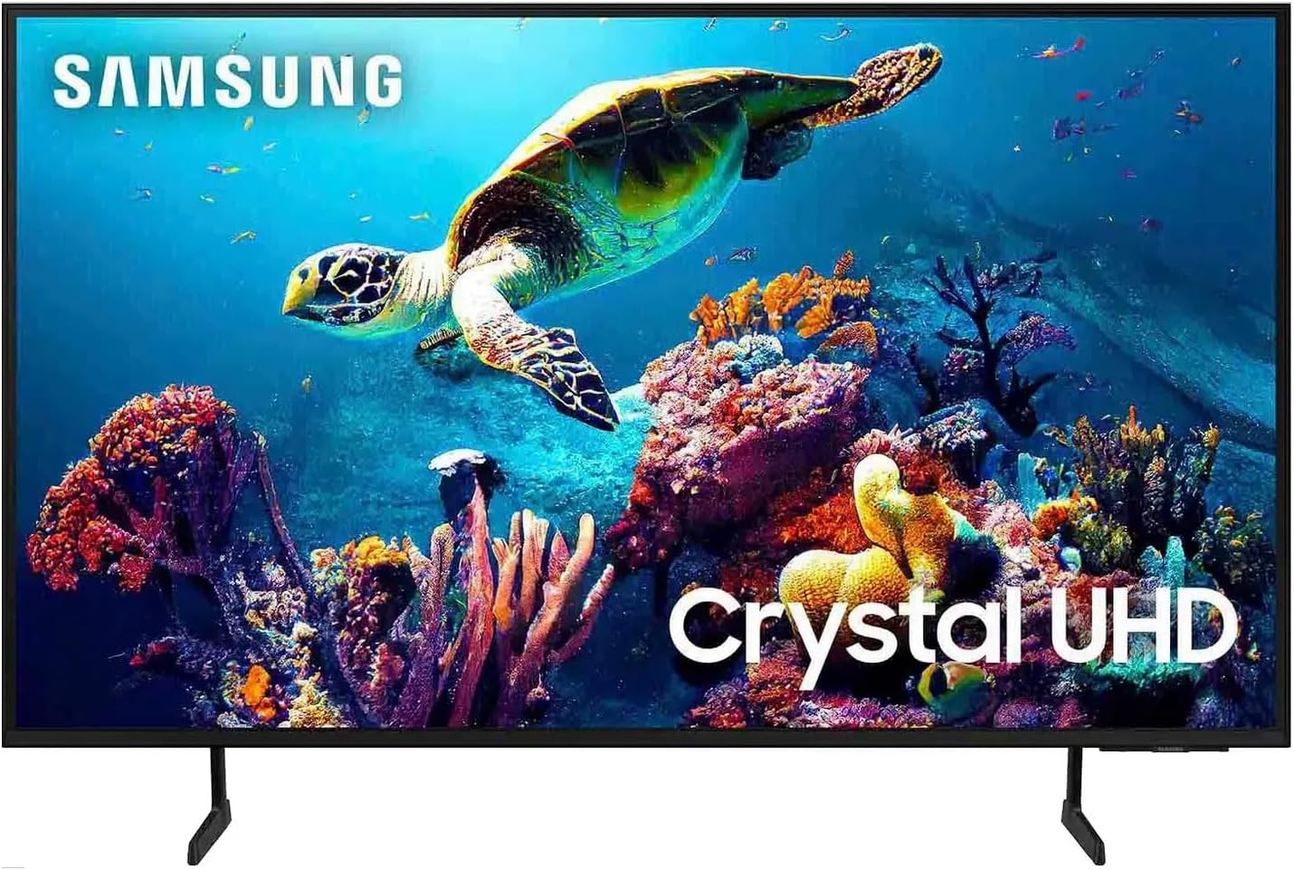 SAMSUNG 55 Inch Smart TV Class DU6900 Series Crystal UHD 4K Smart Tizen TV with Bluetooth, Motion Xcelerator (2024) (Renewed)