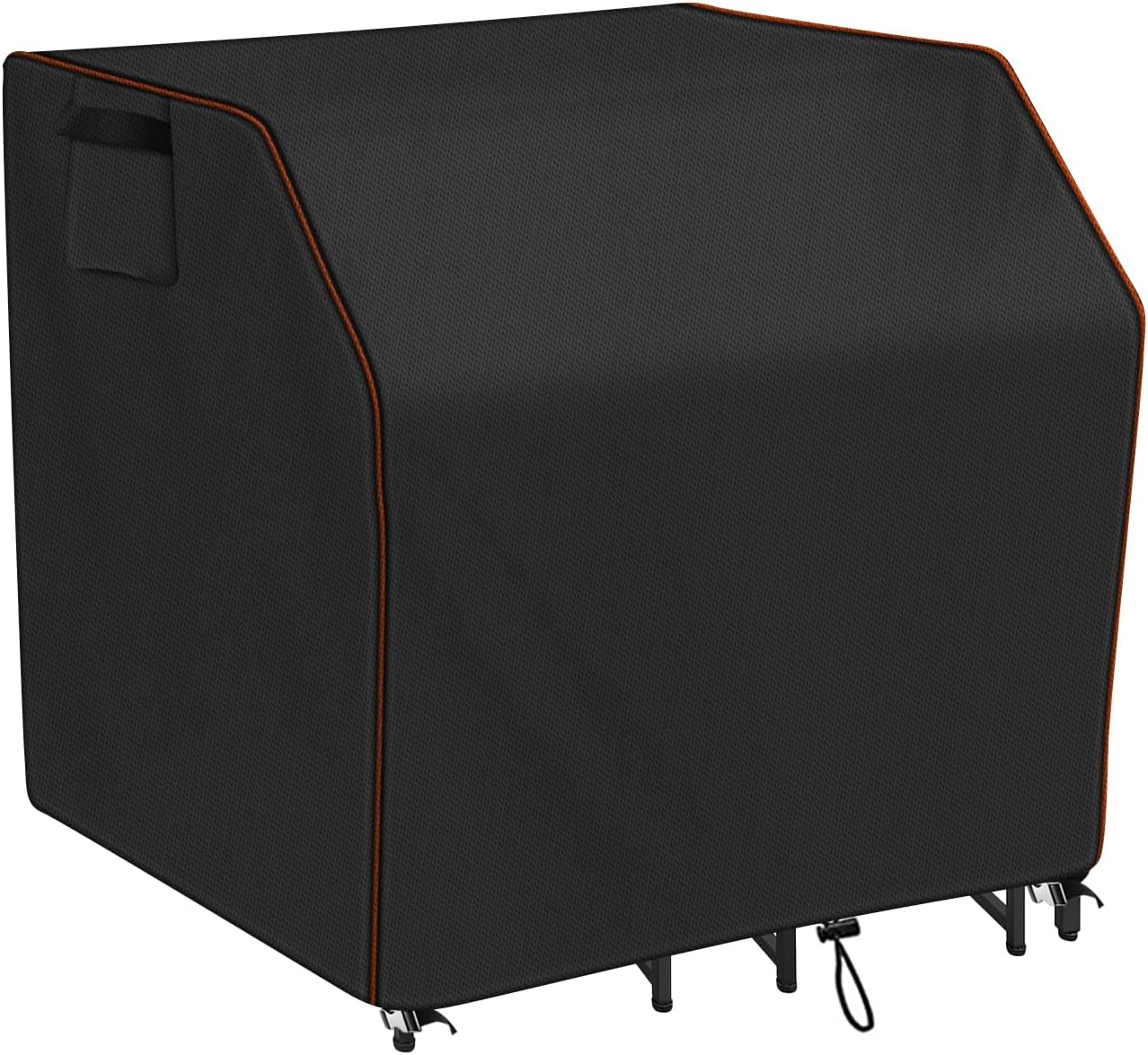 Patio Bar Set Cover, Waterproof Outdoot Bar Set Cover 420D Oxford Protective Wicker Bar Table Set Dustproof Cover 41"L X 40"W X 38"H,Black