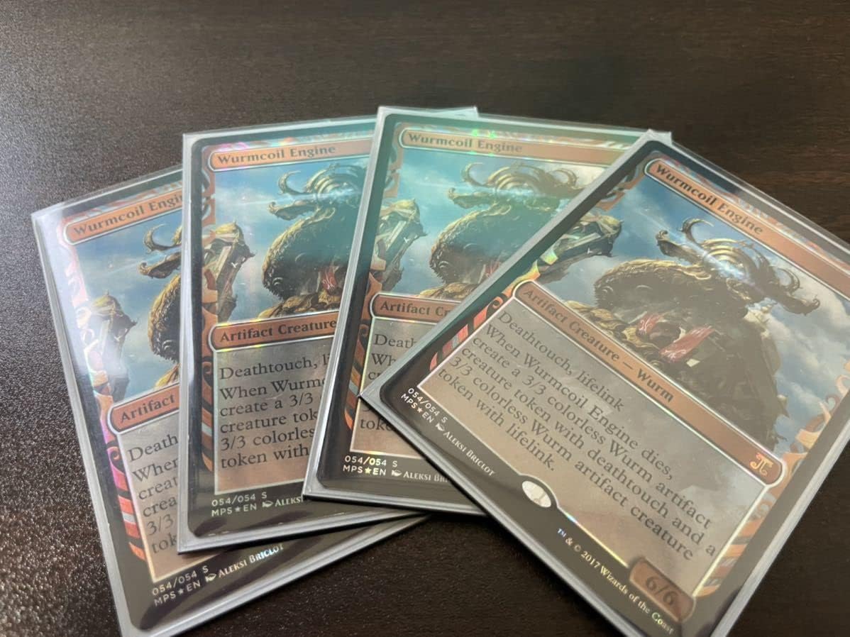 MTG ワームとぐろエンジン foil 全面光沢 MPS1枚 数量4 まで www