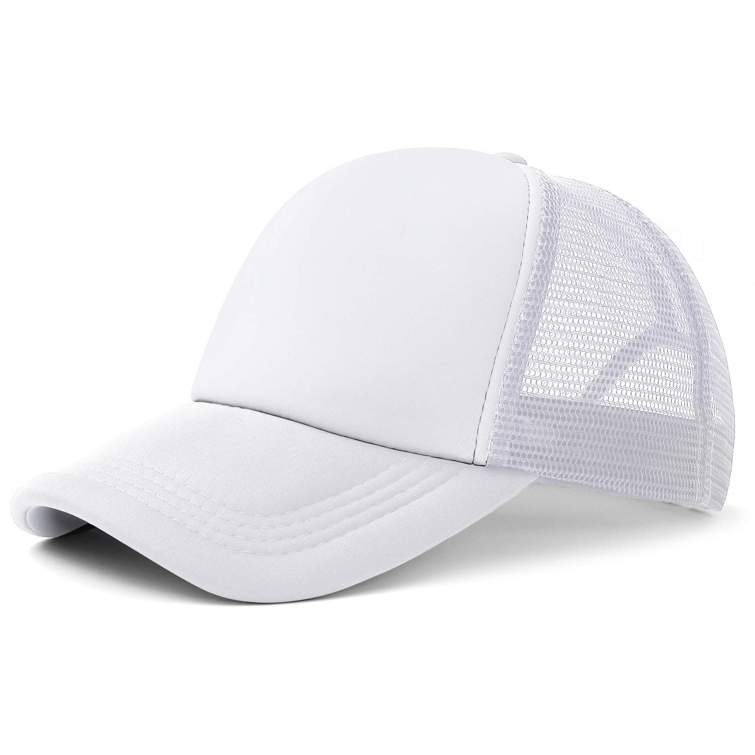Calcasublimation Hat Polyester Mesh Cap For Sublimation Custom And Dtf ...