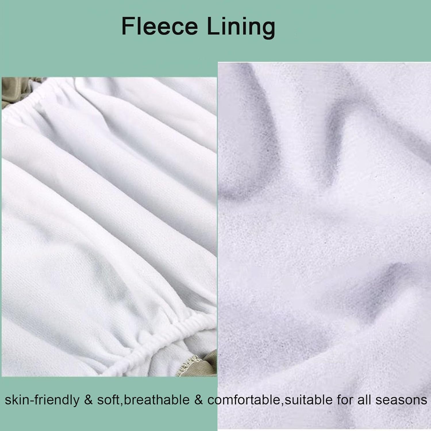 Adjustable 2 Pack Washable Cloth Diapers for Adults, Leakproof Incontinence Underwear for Men & Women, Waterproof Reusable Nappies () ()