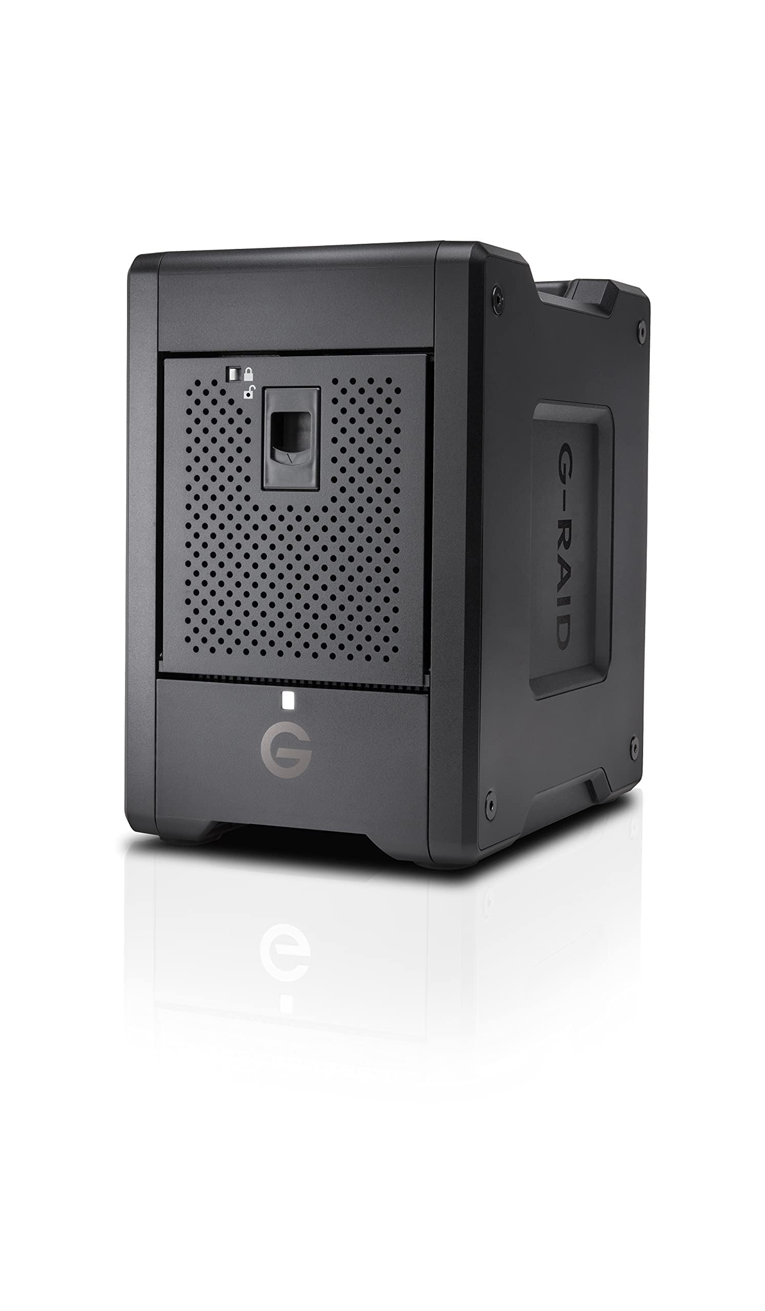 SanDisk Professional 104TB G-RAID Shuttle 4 - Enterprise-Class 4-Bay External Hard Drive Thunderbolt 3 and USB-C Transportable Hardware