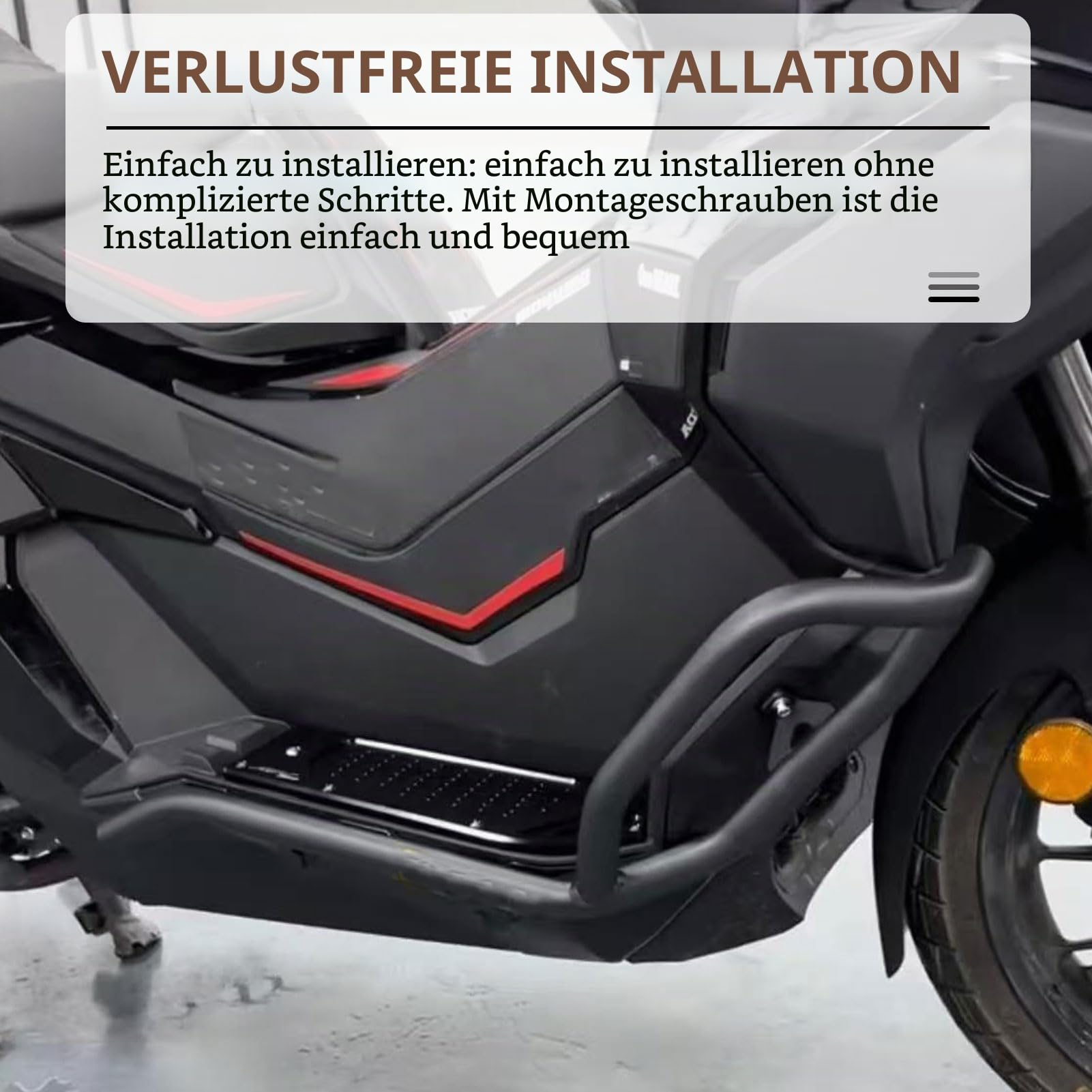 Highway Crash Bars Motorschutzbügel Ersatz für HONDA ADV 350 2025 Zubehör Absturzsicherung