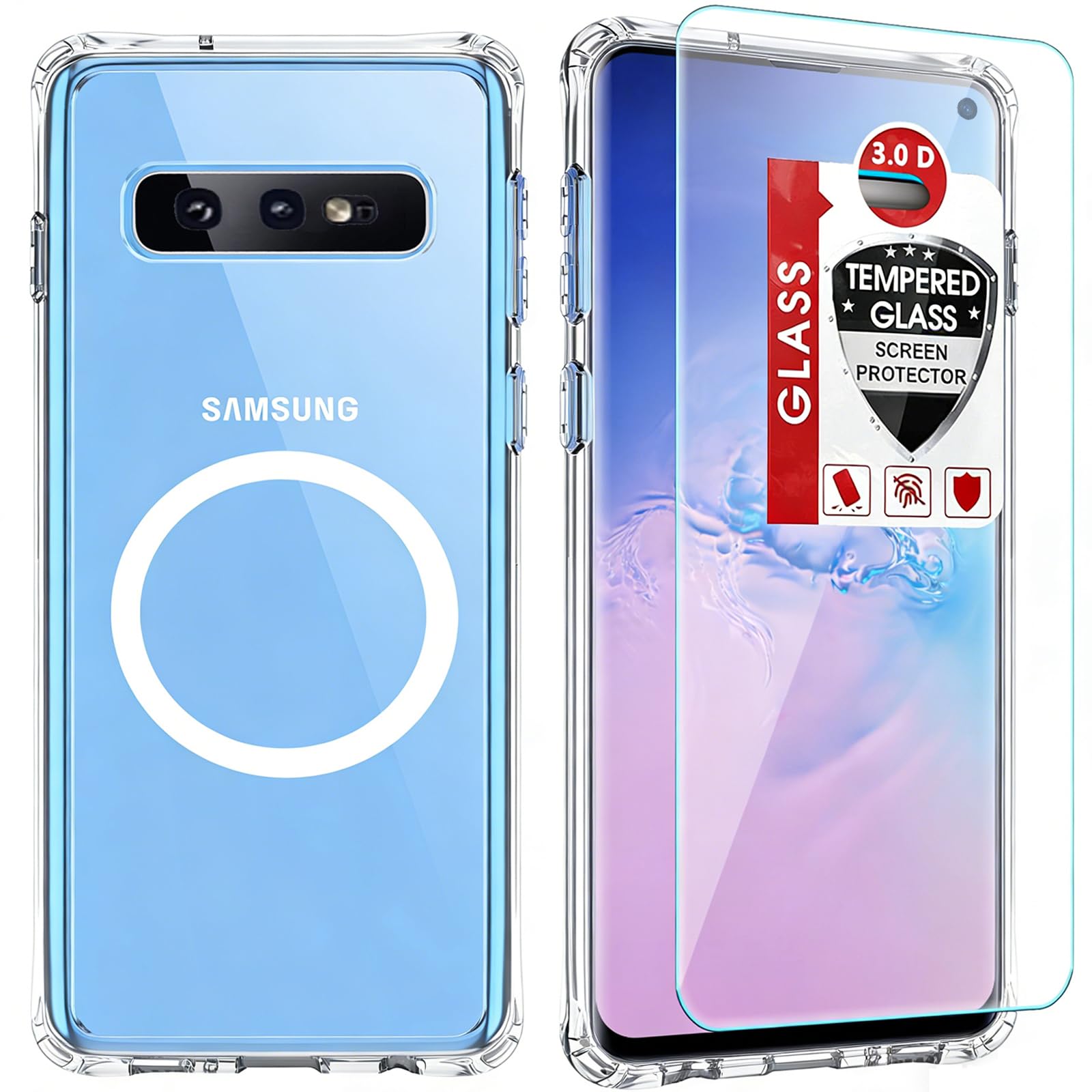 Amazon.co.jp: Pemuyak Samsung Galaxy S10e用携帯電話ケース、Mag