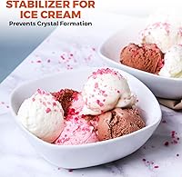 Vista 4 de Polvo de alginato de sodio de 16 onzas, ingrediente a granel de grado alimenticio para espesar, sin OMG y vegano, bolsa de 1 libra