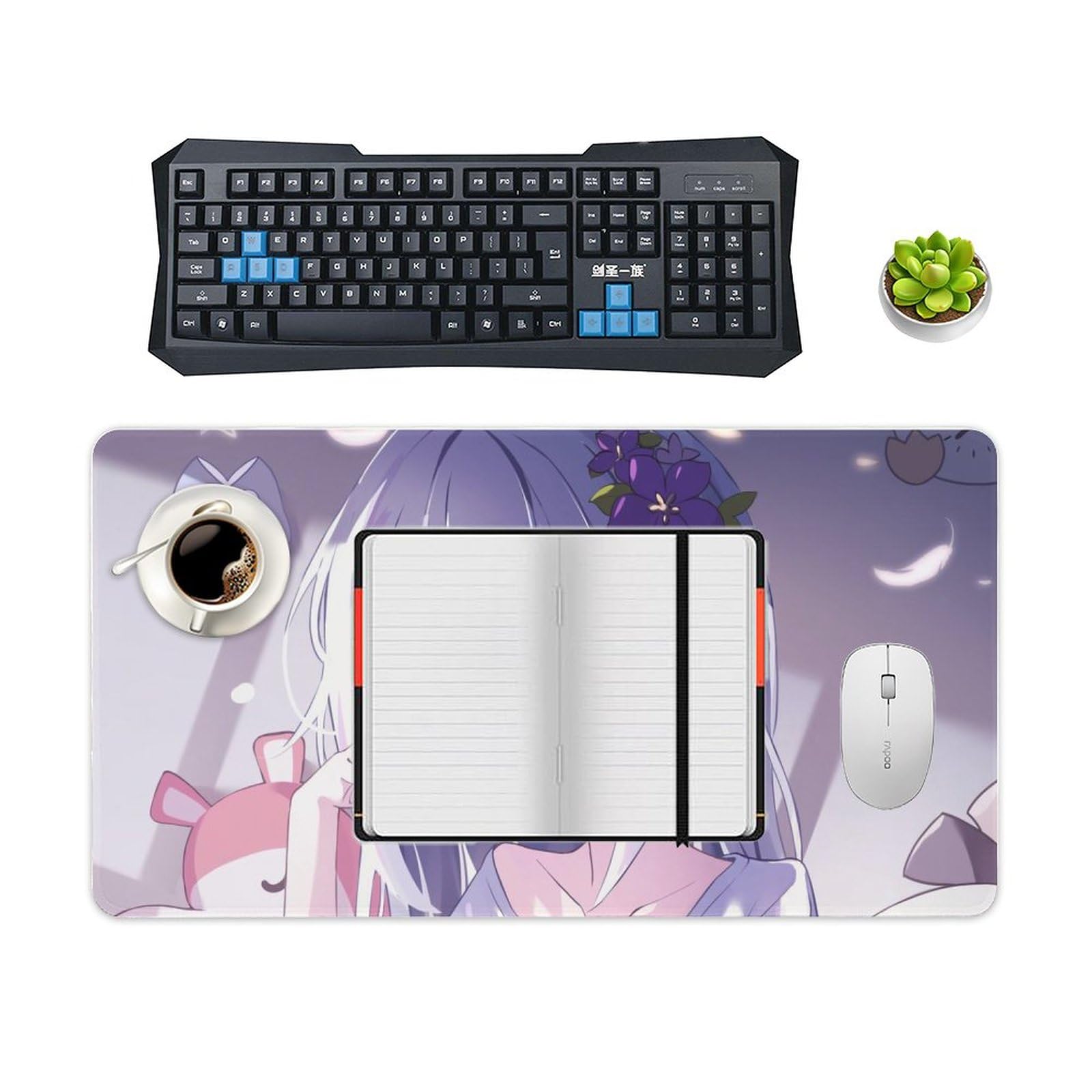 Amazon.co.jp: デスクマット マウスパッド ブルーアーカイブ ブルアカ