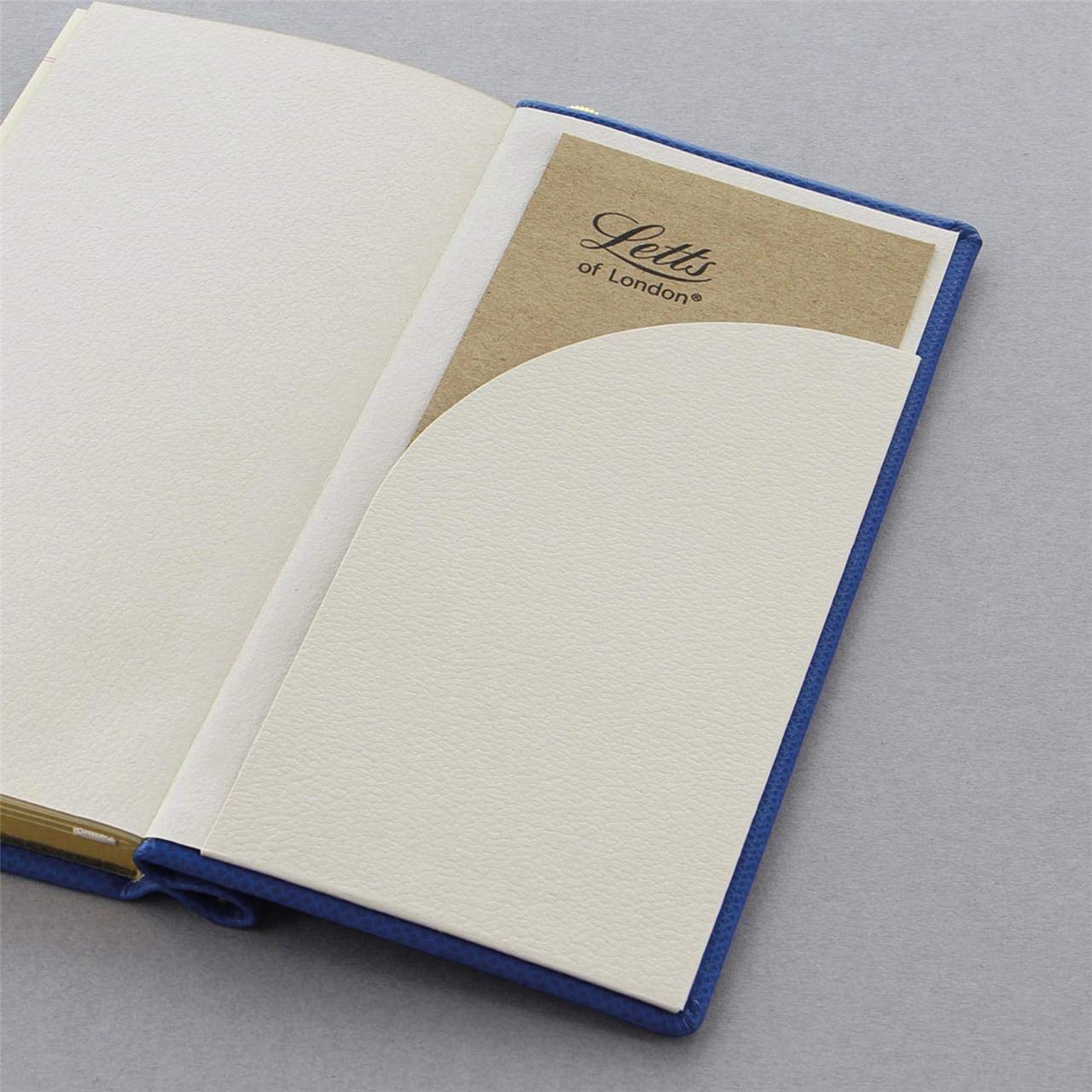 Letts Legacy Slim Pocket Travel Journal Blue - Image 2