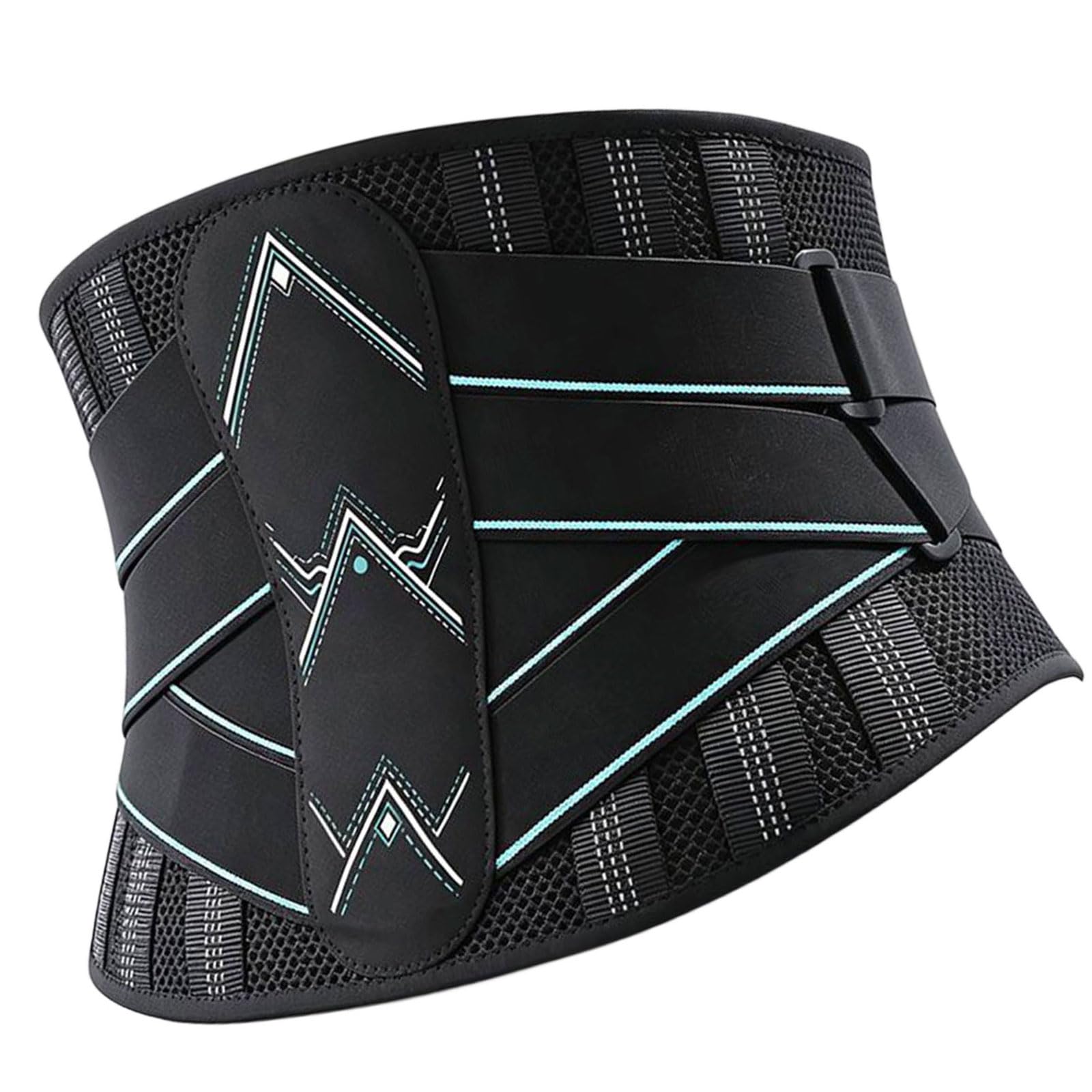 Cintura lombare elastica unisex regolabile in vita per protezioni sportive con chiusure regolabili rimovibile