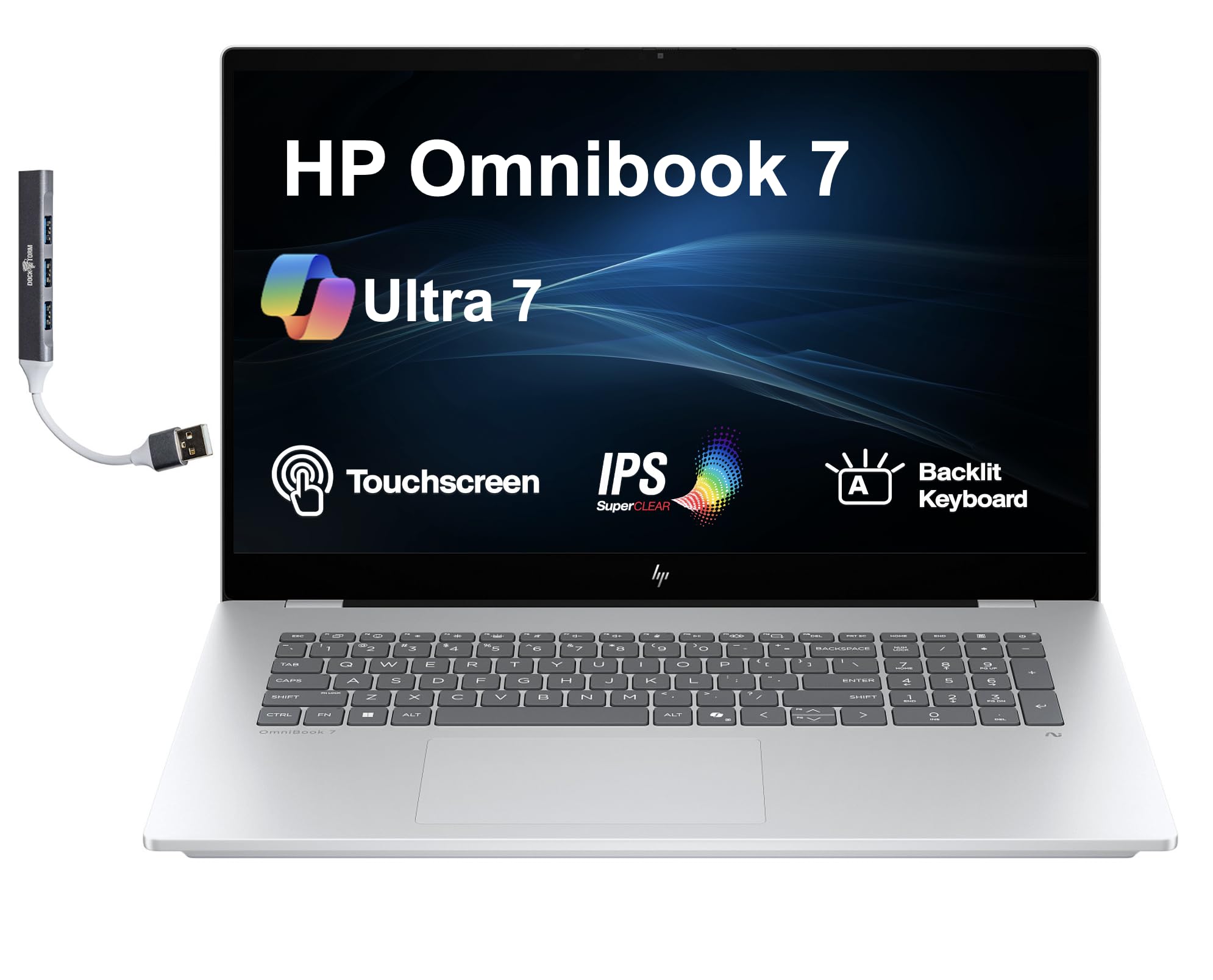 Amazon.com: HP Omnibook 7 AI Powered Laptop 17.3