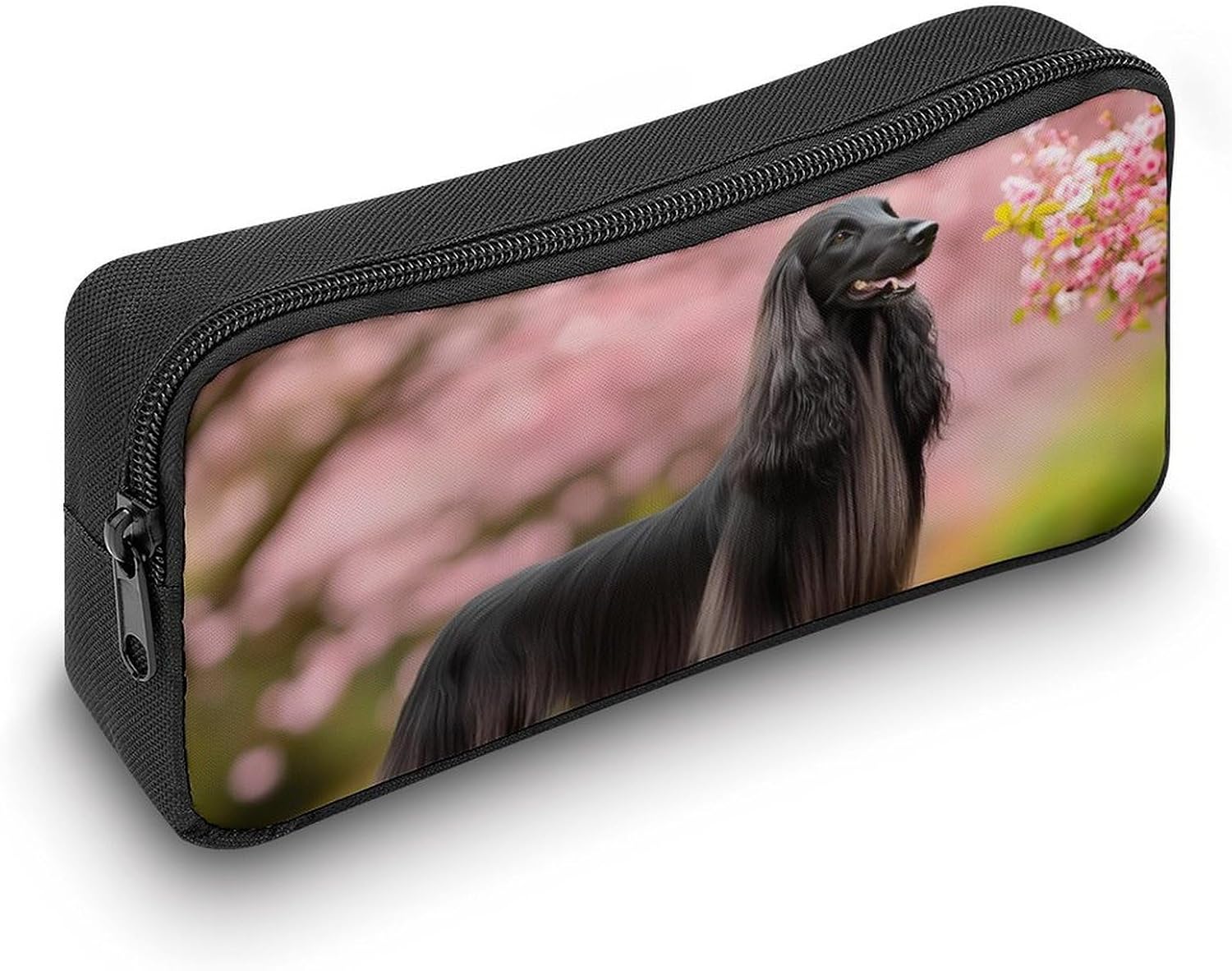 Afghan Hound Dog Travel Cosmetic Bag Makeup Bag image 4