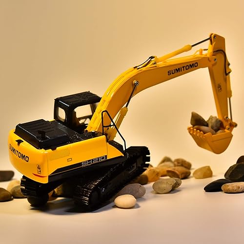 Miniatura 9 de para SUMITOMO SH210-6 Excavadora 150 DIECAST Modelo Camión terminado