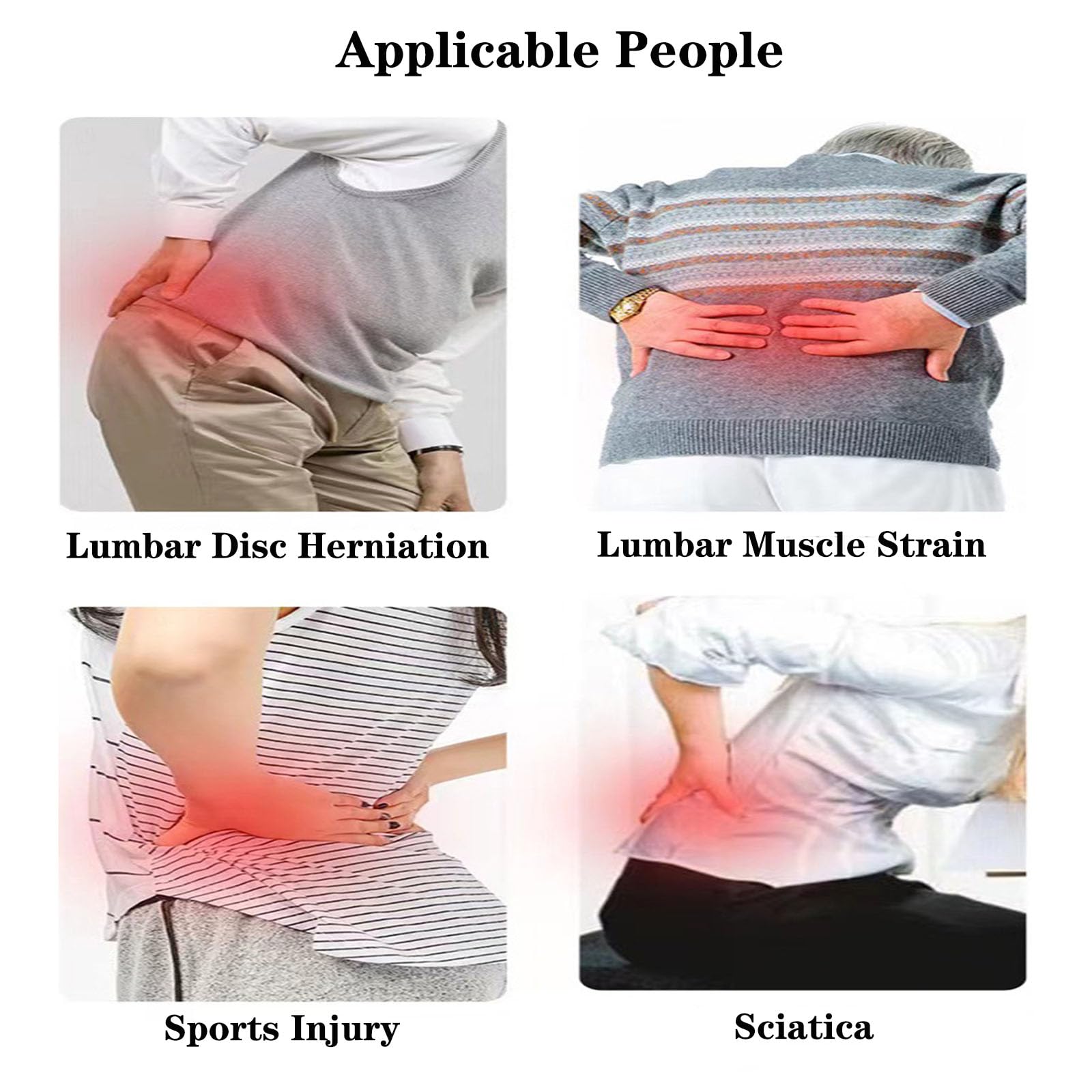 SFKLYU Corrector Postura Ajustable, Ortesis Ajustable para la Columna Vertebral, Corrector de Espalda para Joroba, Cifosis y Compresión Vertebral,M