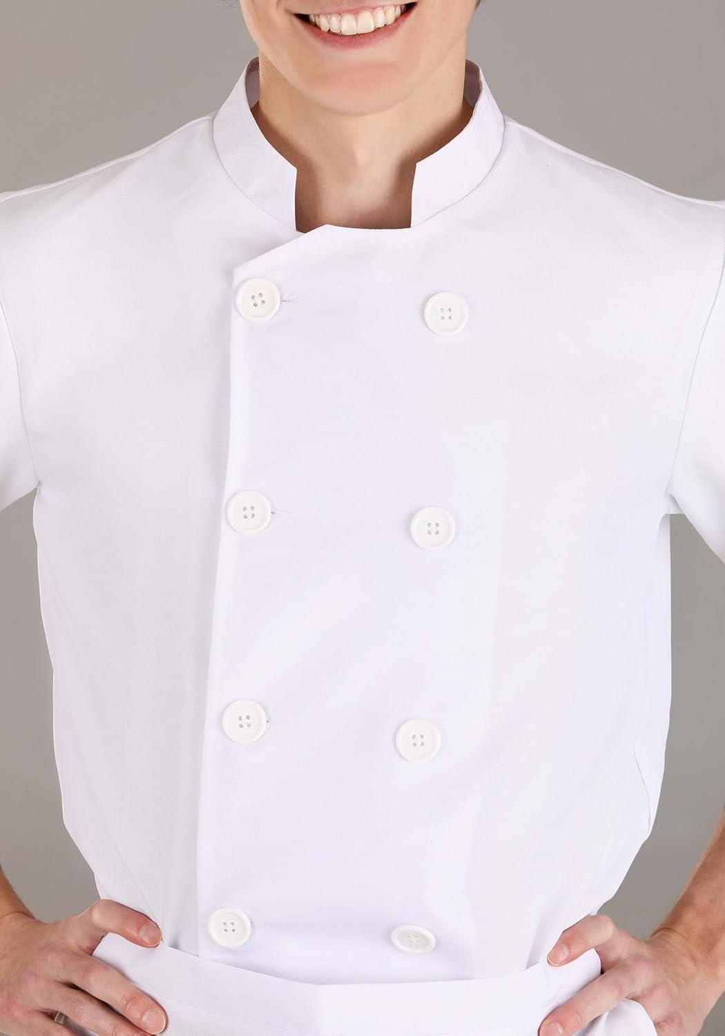 Adult Alfredo Linguini Costume | Mens Disney & Pixar Ratatouille Chef Halloween Complete Outfit w/Remy Silhouette Hat