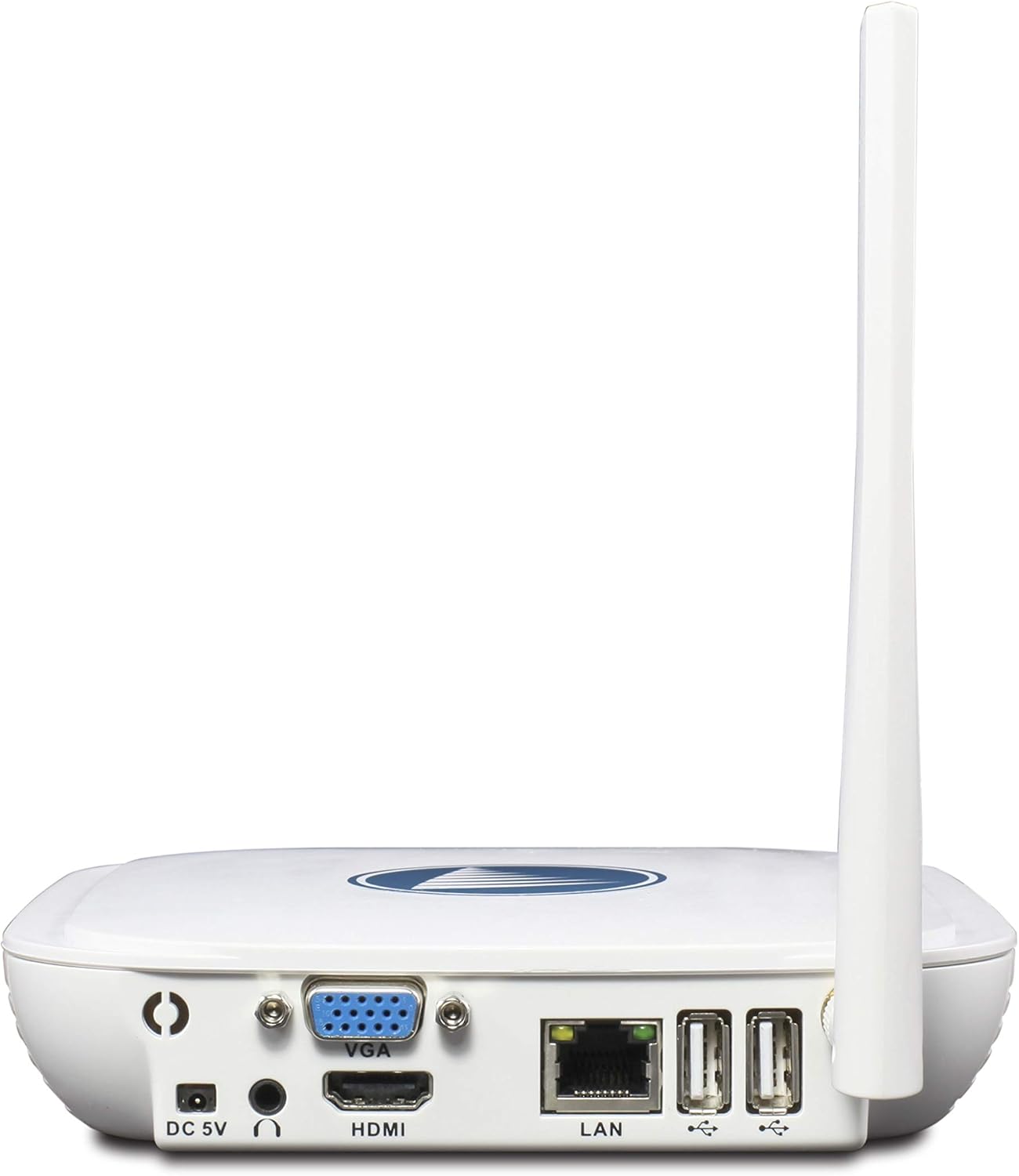 Swann NVR-460 Wireless 720p 500GB Micro Wi-Fi Network Video Recorder w/Remote Access, HDMI & USB (White) - Just Add Cams