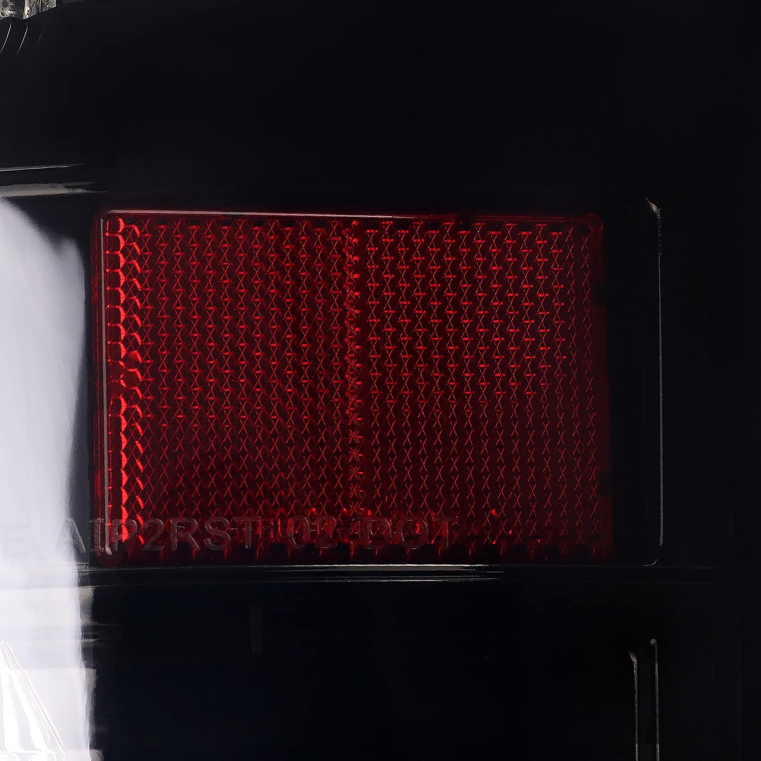 SPEC-D TUNING Glossy Black Smoke LED Tail Lights Compatible with 2007-2008 Dodge Ram 1500, 2007-2009 Dodge Ram 2500/3500, Left + Right Pair Assembly