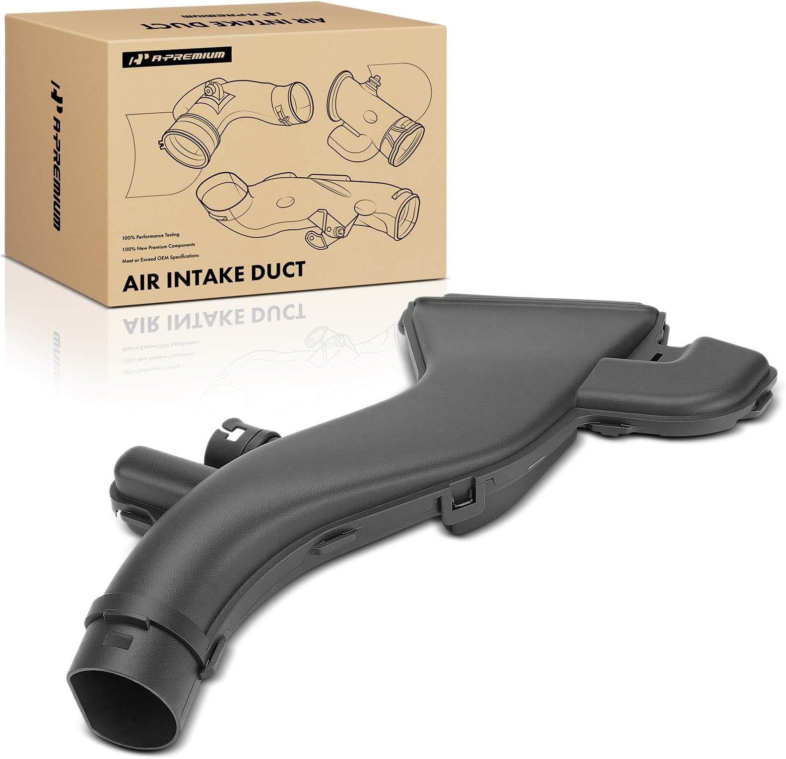 Engine Air Intake Duct Compatible with Nissan Versa 2007-2012, Tiida 2007-2018