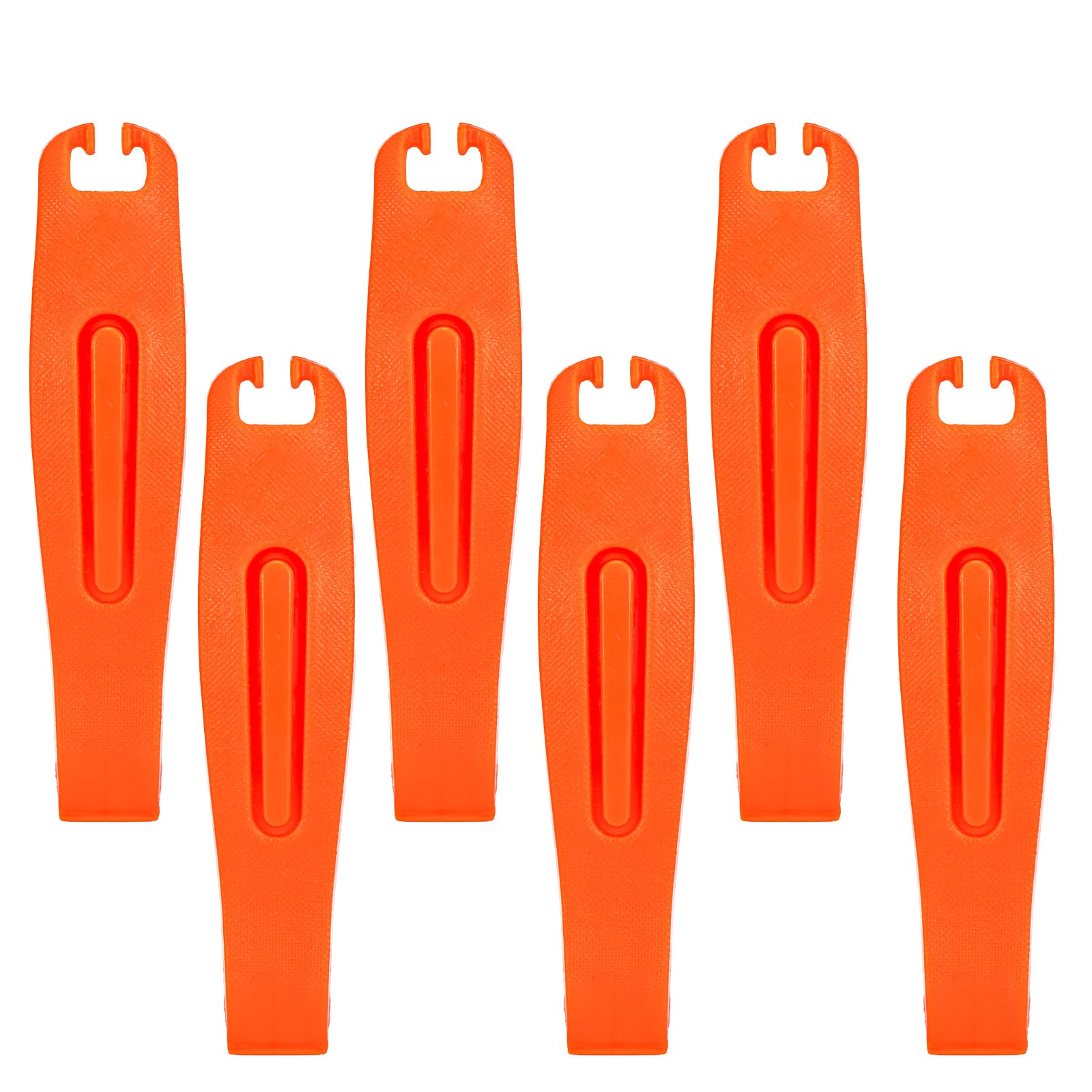 Bike Tire Levers 6-Pack,Ultra-Strong Nylon Tire Changing Tool for Repairing Bike Tubes,Compatible with Road,E-Bike,Gravel & Mountain Tires