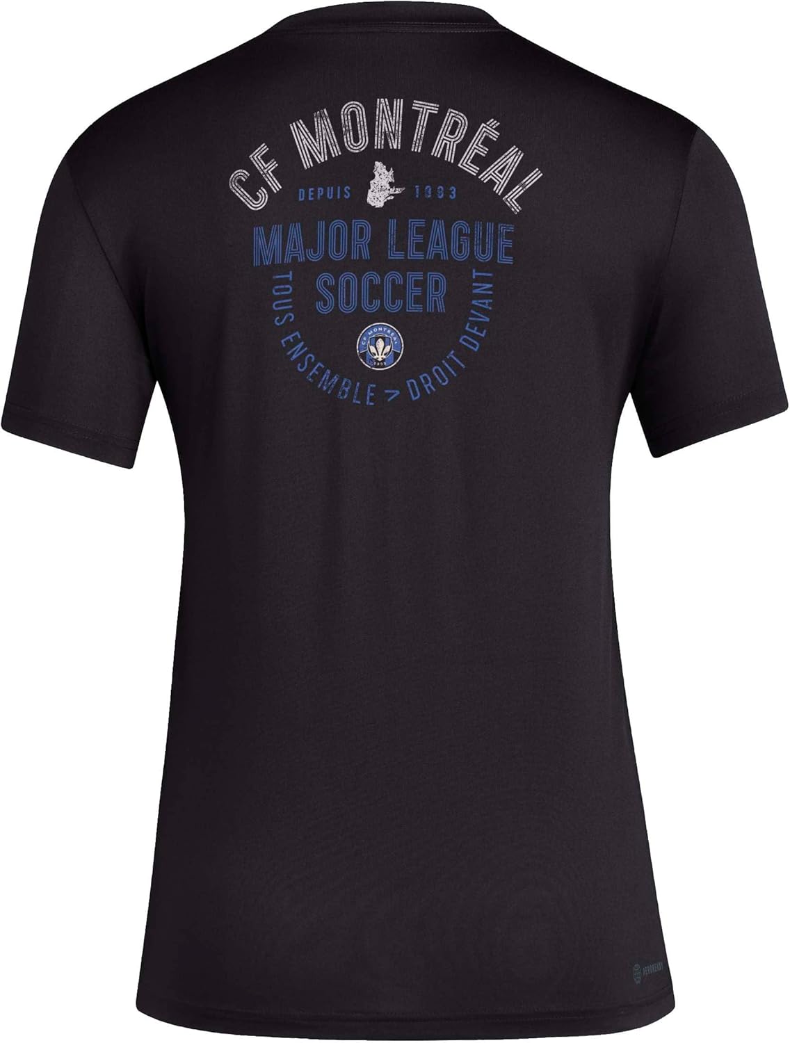 adidas Womens Fc Montreal MLS Short Sleeve T-Shirt
