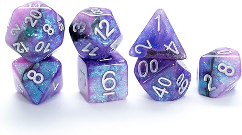 Miniatura 16 de Gate Keeper Games & Dice Gate Keeper Aether Dice: Eternity - Juego de dados de 7 piezas, juegos de Gate Keeper