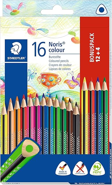 Staedtler Noris Colour Kredki, Wielokolorowy, 16 Szt,187 C12P1
