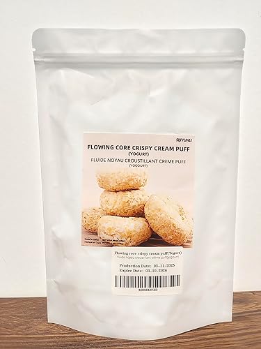 Miniatura 8 de Fluyendo núcleo crujiente crema hojaldre 4.87 ozbolsa 4.86ozbolsa sándwich galleta explosión pasta Dim sum