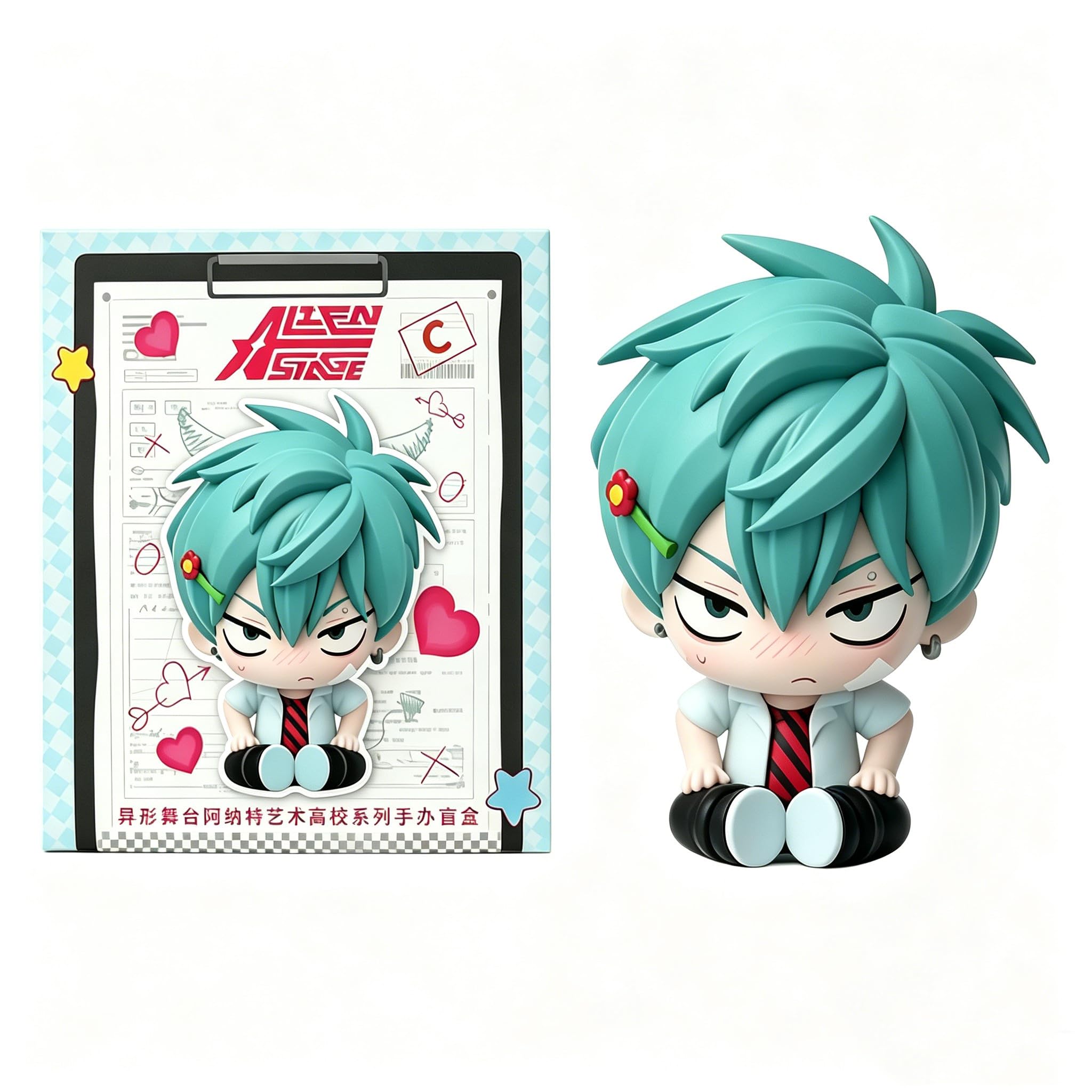 Alien Stage Anat Art University Series Official Figure Blind Box SUA Till Mizi Ivan Luka Hyuna Decor Collection Gift (Open Box to Confirm Till)