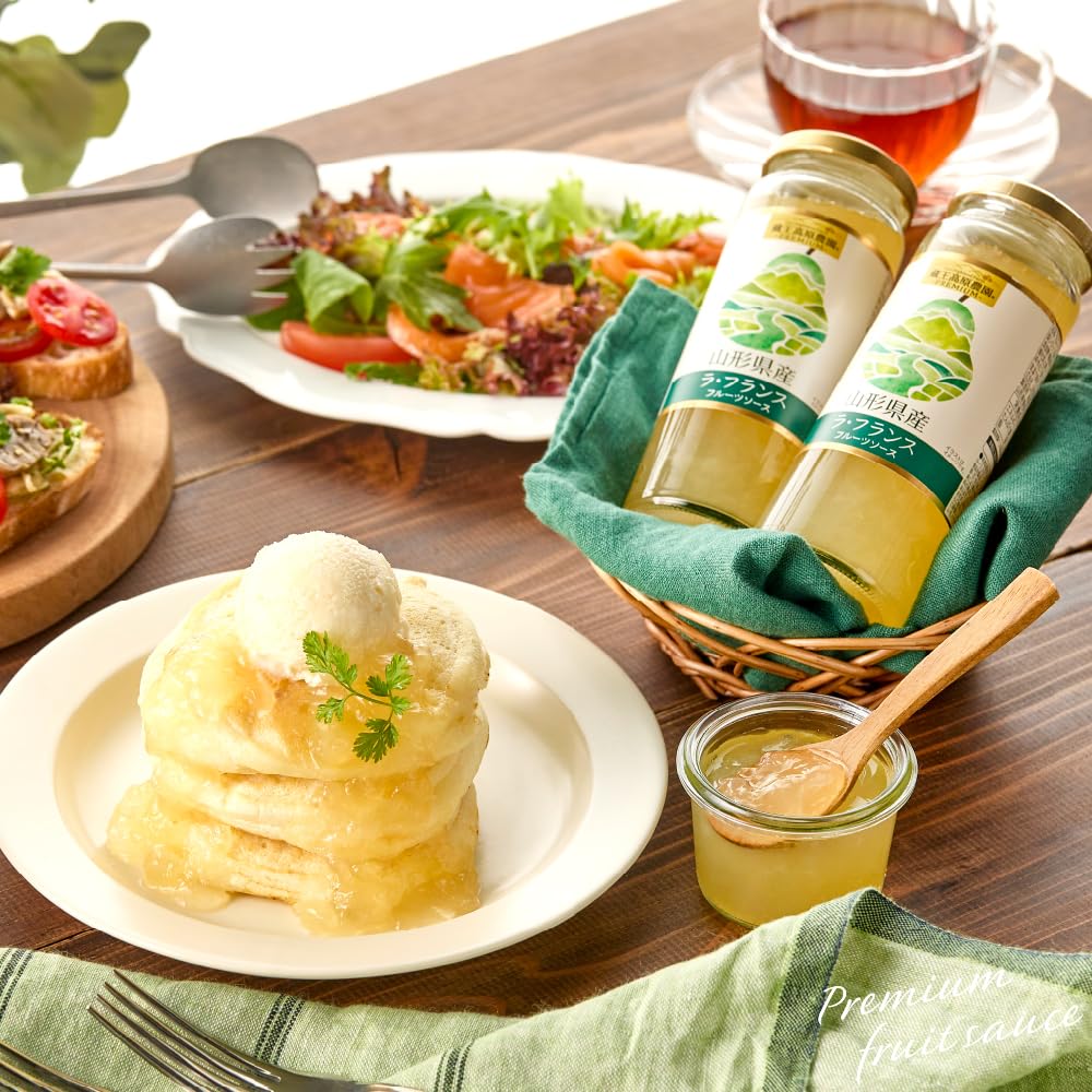Amazon | 蔵王高原農園 PREMIUM 山形県産ラ・フランスフルーツソース