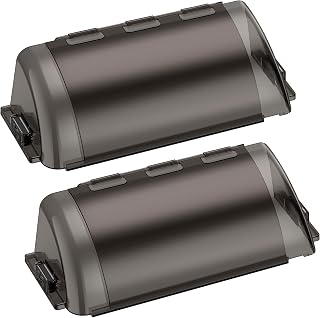 BYEWIRE Magnetic Adjustable Air Vent Deflector 10-14 Inches, 2PCS for Floor Wall Ceiling Vents - Direct Heat AC Airflow, Save Energy