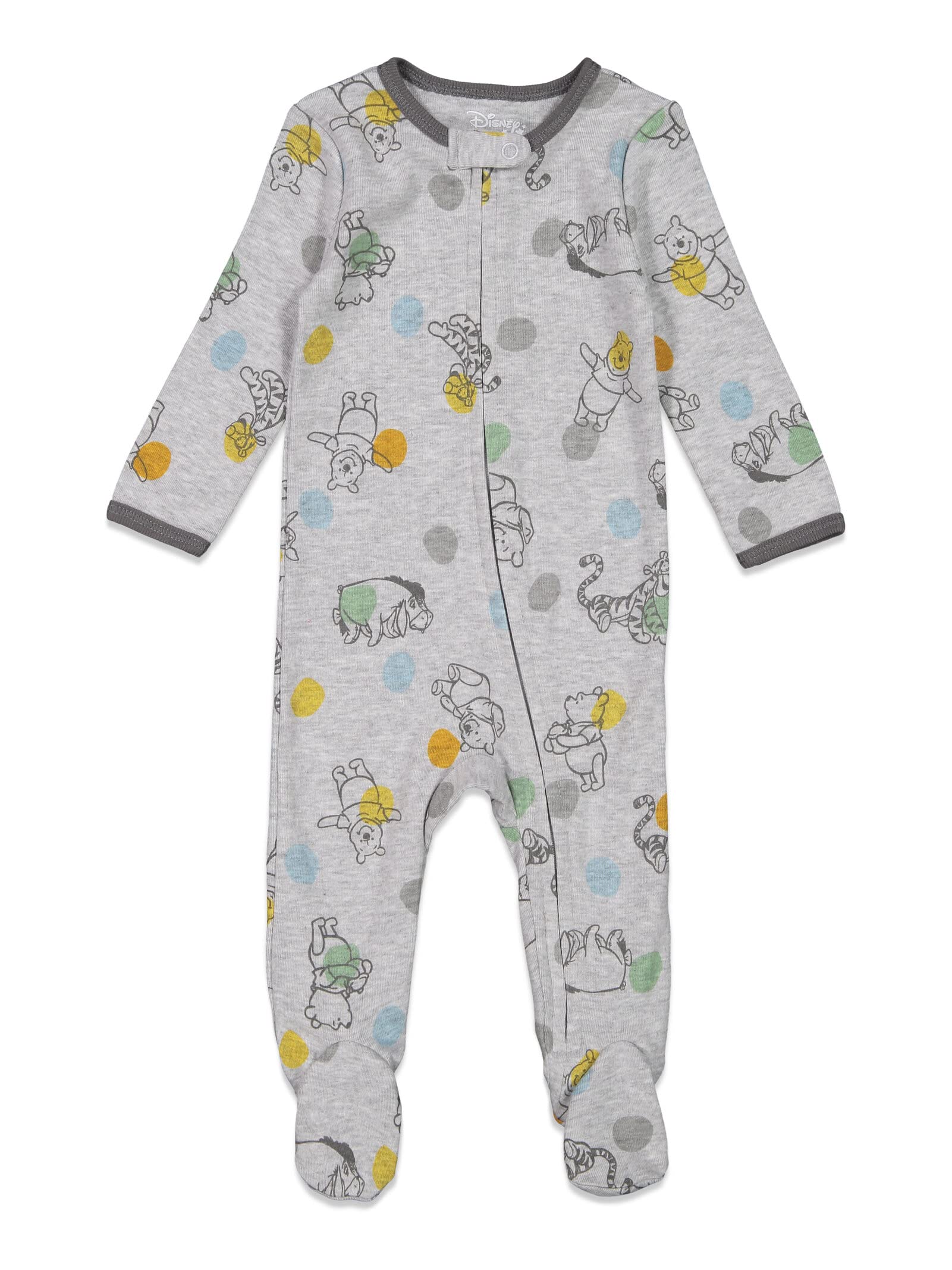 Disney Winnie Puuh Lion King Monsters Inc. Pixar Toy Story Baby-Overall, 2 Stück, Schlaf-n-Play-Overall, Neugeborene und Kleinkinder