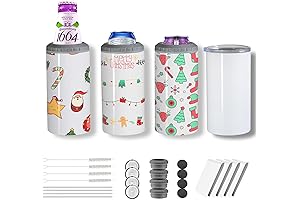 MURRICON 4-in-1 Sublimation Tumbler and Can Cooler Blanks
