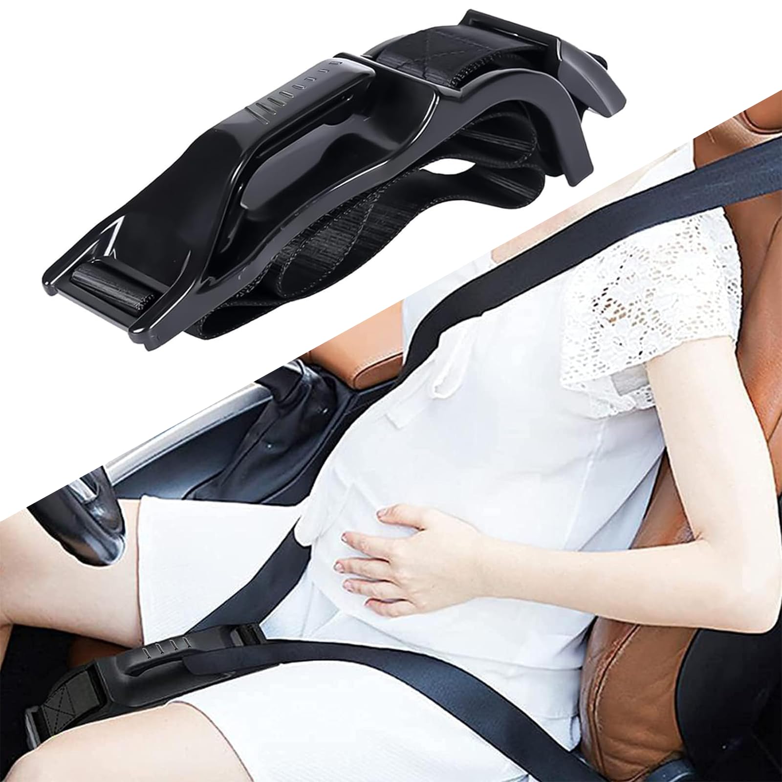 Schwangerschafts Sicherheitsgurt Regler, Sicherheitsgurt für Schwangerschaft, Gurt Schwangerschaft für den Bauch Schwangerer Mütter Schützt des Ungeborenen Babys